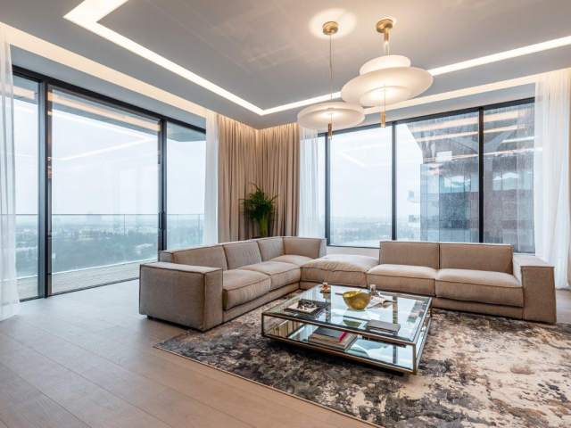 4 Bedroom Penthouse For Sale In One Mircea Eliade, Floreasca, București