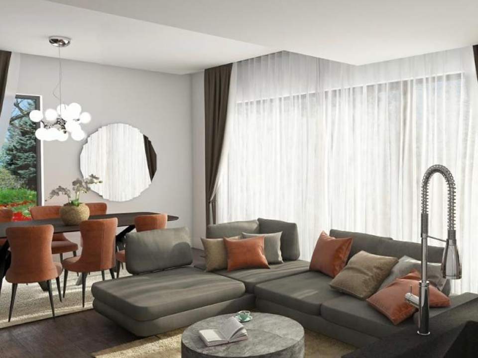 Apartament cu 3 camere de închiriat în One Herăstrău Park, Herăstrău, Sector 1