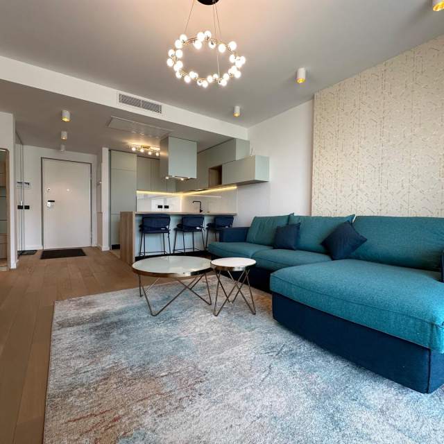 Apartament cu 2 camere de închiriat în One Herăstrău Towers, Herăstrău, București