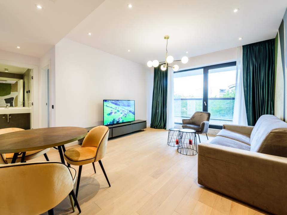 Apartament cu 2 camere de închiriat în One Herăstrău Towers, Herăstrău, Sector 1