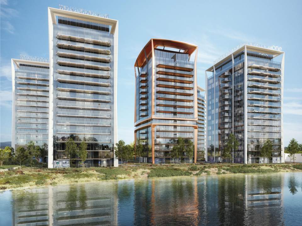 Apartments and commercial spaces in One Lake Club