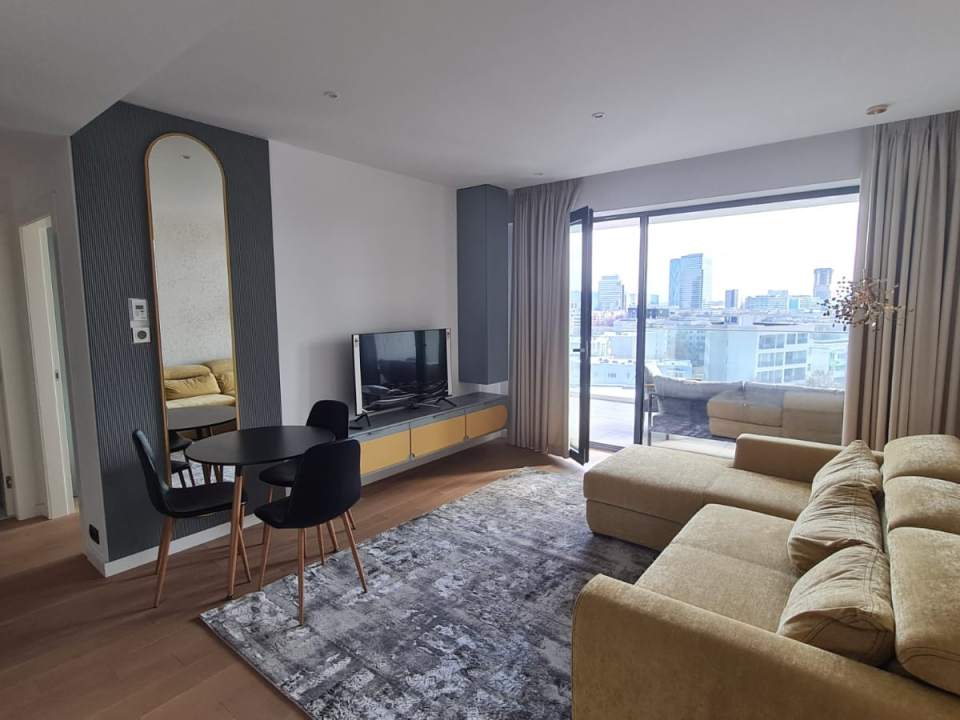 Apartament cu 2 camere de închiriat în One Herăstrău Towers, Herăstrău, Sector 1