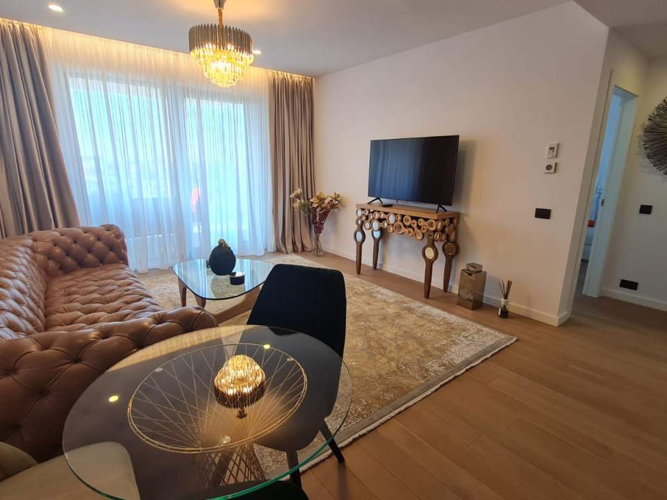Apartament cu 2 camere de închiriat în One Herăstrău Towers, Herăstrău, Sector 1