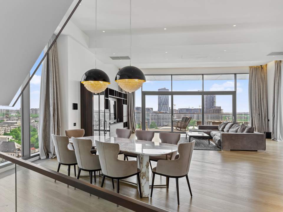 3 Bedroom Penthouse For Rent In One Herăstrău Park, Herăstrău, Sector 1