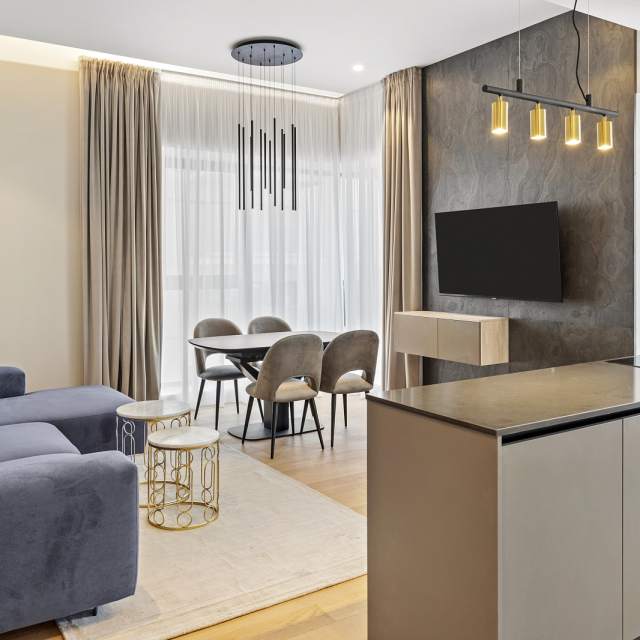 Apartament cu 3 camere de închiriat în One Verdi Park, Barbu Văcărescu, București