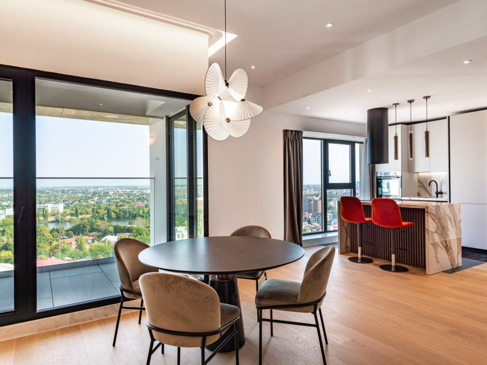 Apartament cu 3 camere de închiriat în One Verdi Park, Floreasca, Sector 2