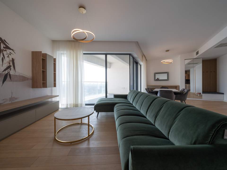 3 Bedroom Apartment For Rent In One Herăstrău Park, Herăstrău, Sector 1