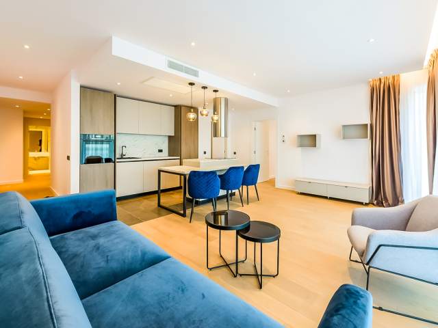 Apartament cu 3 camere de închiriat în One Herăstrău Towers, Herăstrău, București