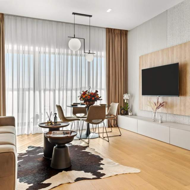 Apartament cu 3 camere de închiriat în One Verdi Park, Floreasca, București