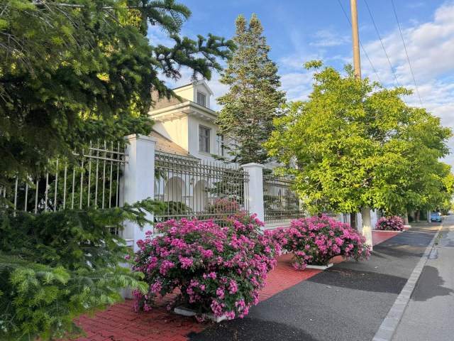 Elegant classical villa in Otopeni with a beautifully landscaped garden