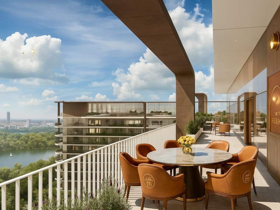 Penthouse cu 4 camere de vânzare în One High District, Pipera, Sector 2