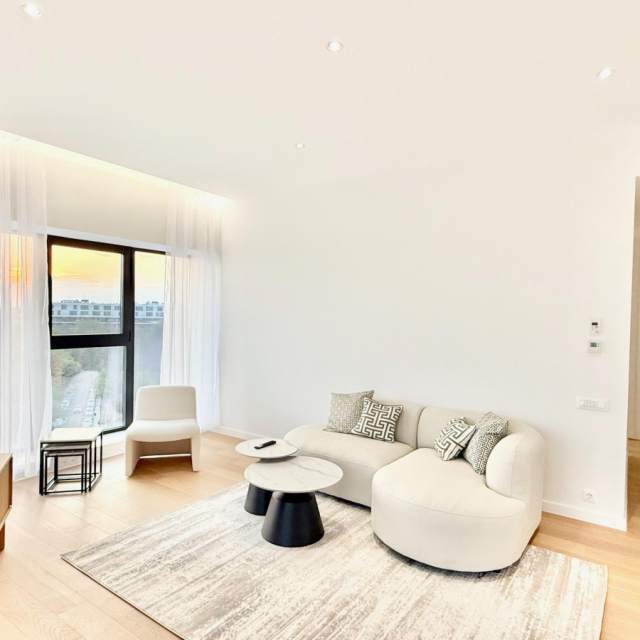 Apartament cu 3 camere de închiriat în One Verdi Park, Floreasca, București