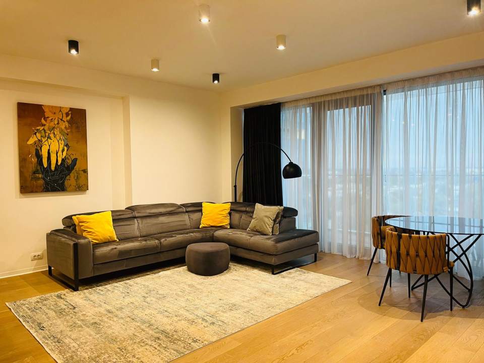 Apartament cu 3 camere de închiriat în One Mircea Eliade, Floreasca, Sector 1