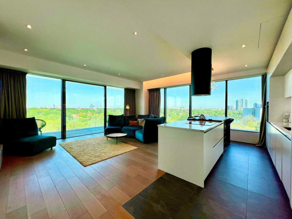 3 Bedroom Apartment For Rent In One Mircea Eliade, Floreasca, Sector 1