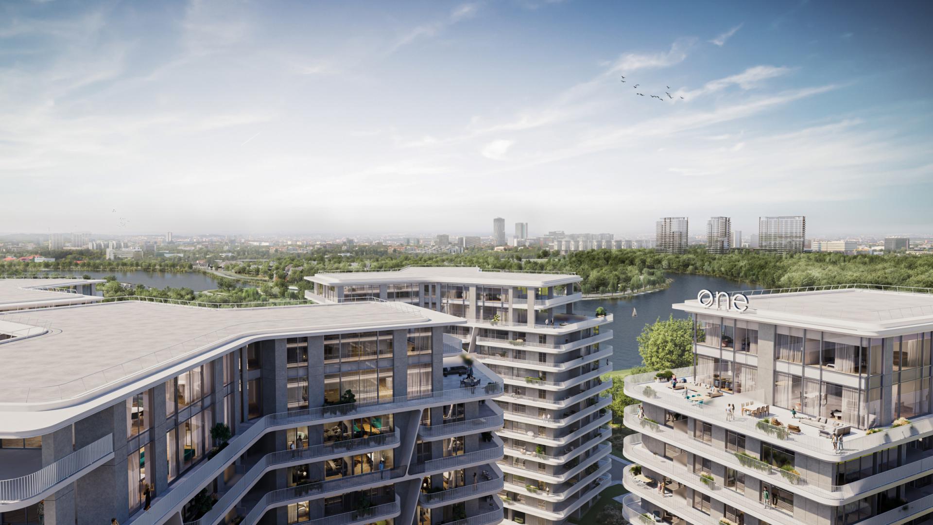 One Lake District - Modern apartments in the Gherghiței area, Bucharest.