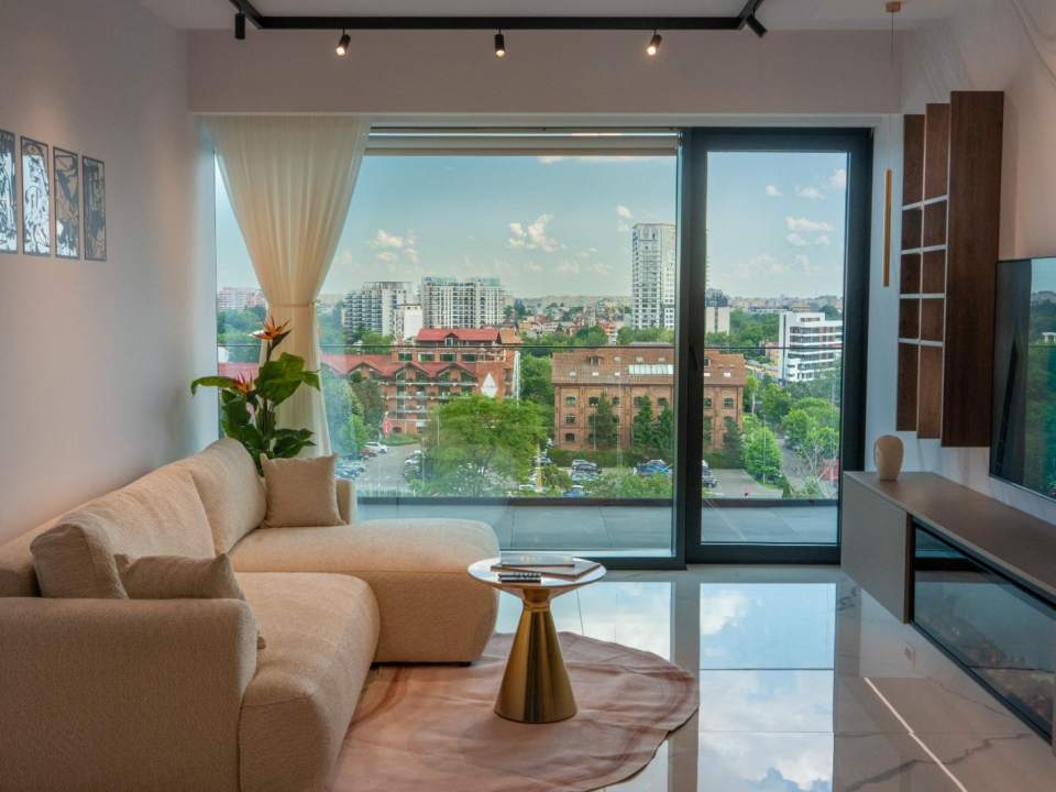 1 Bedroom Apartment For Rent In One Floreasca Towers, Floreasca, Sector 2