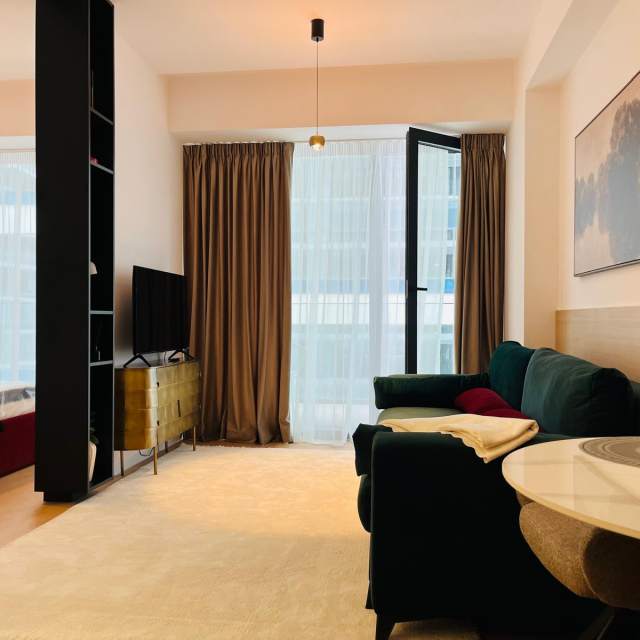 Studio For Rent In One Floreasca Towers, București