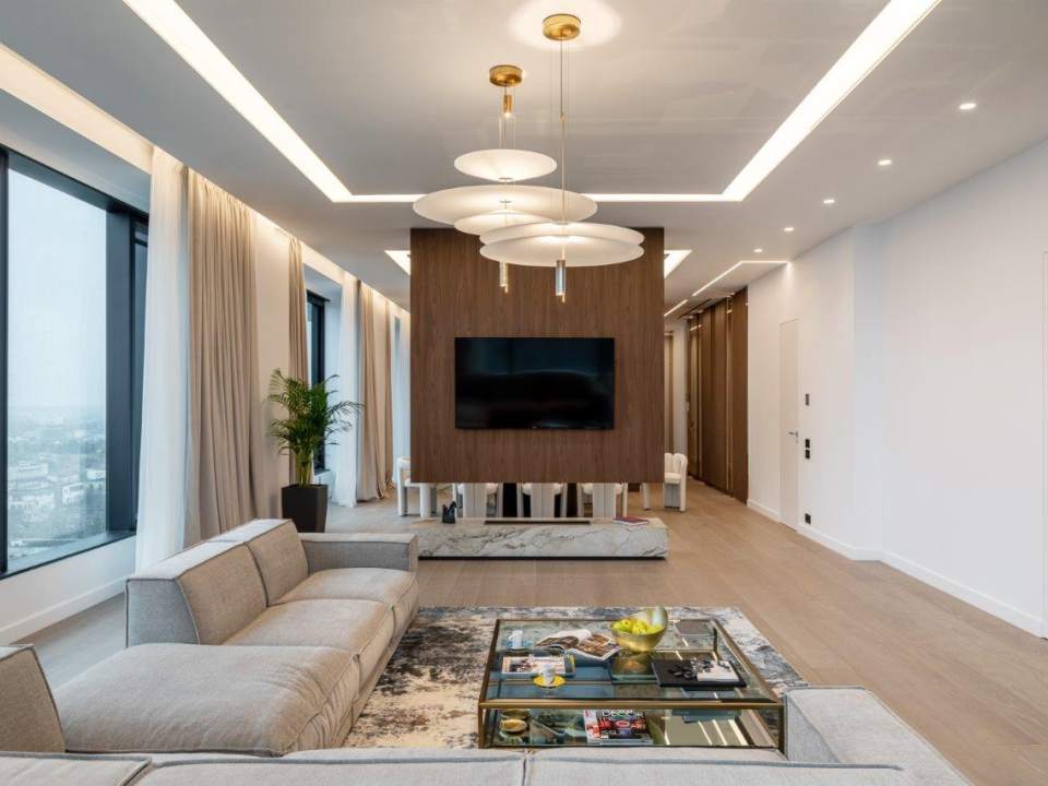 4 Bedroom Penthouse For Rent In One Mircea Eliade, Floreasca, Sector 1 photo no. 4
