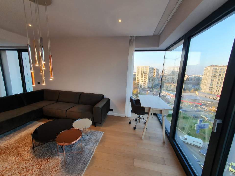 Apartament cu 2 camere de închiriat în One Herăstrău Towers, Herăstrău, Sector 1 poza nr. 3