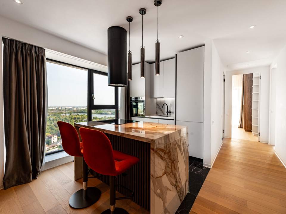 Apartament cu 3 camere de închiriat în One Verdi Park, Floreasca, Sector 2 poza nr. 4