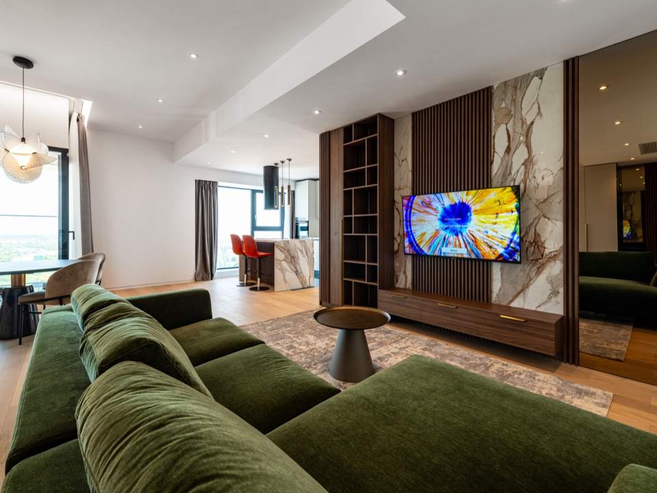 Apartament cu 3 camere de închiriat în One Verdi Park, Floreasca, Sector 2 poza nr. 10