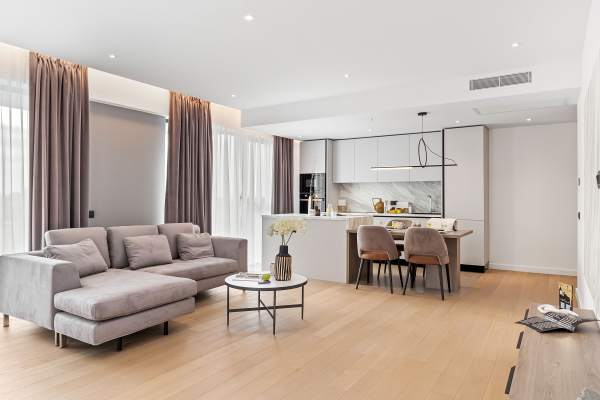 Apartament nou cu 3 camere de vânzare în One Herăstrău Towers