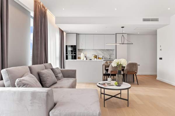 Apartament nou cu 3 camere de vânzare în One Herăstrău Towers