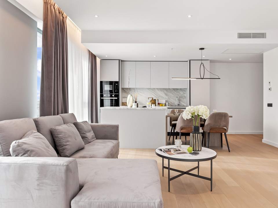 Apartament cu 3 camere de închiriat în One Herăstrău Towers, Herăstrău, Sector 1 poza nr. 2