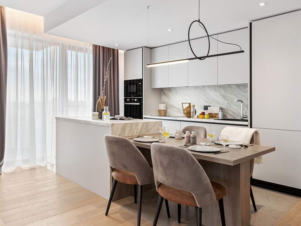 Apartament cu 3 camere de închiriat în One Herăstrău Towers, Herăstrău, Sector 1 poza nr. 7