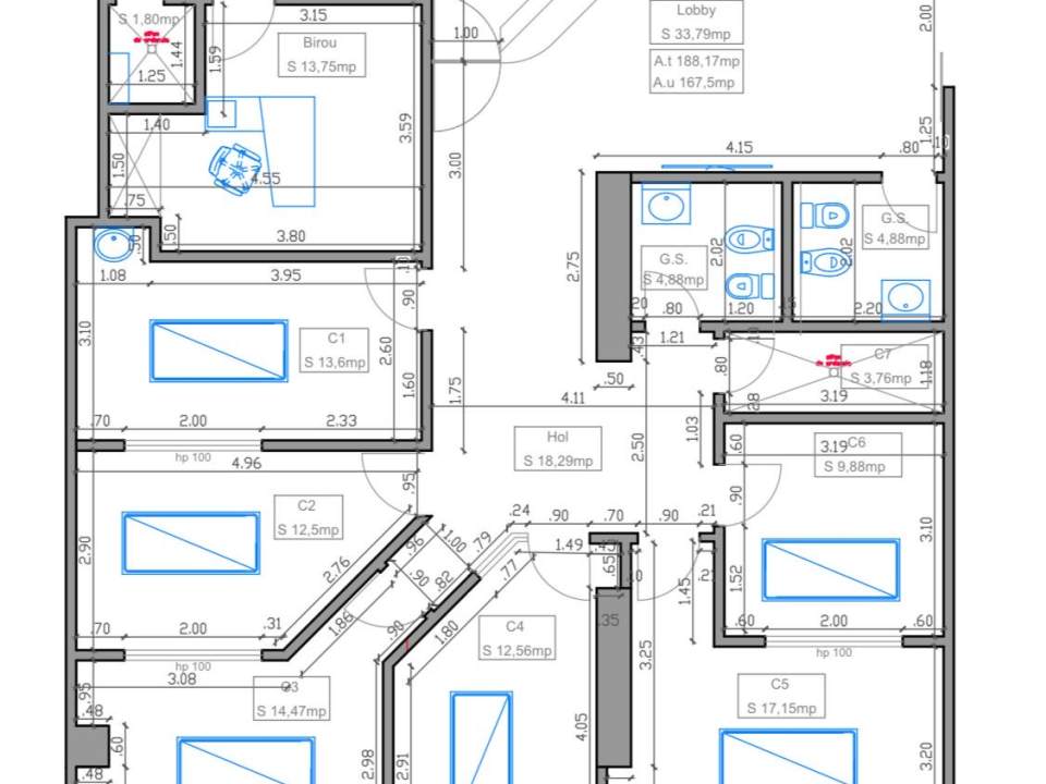 Spatiu comercial amenajat de vanzare // ONE Herastrau Towers, Herăstrău, Sector 1 poza nr. 2