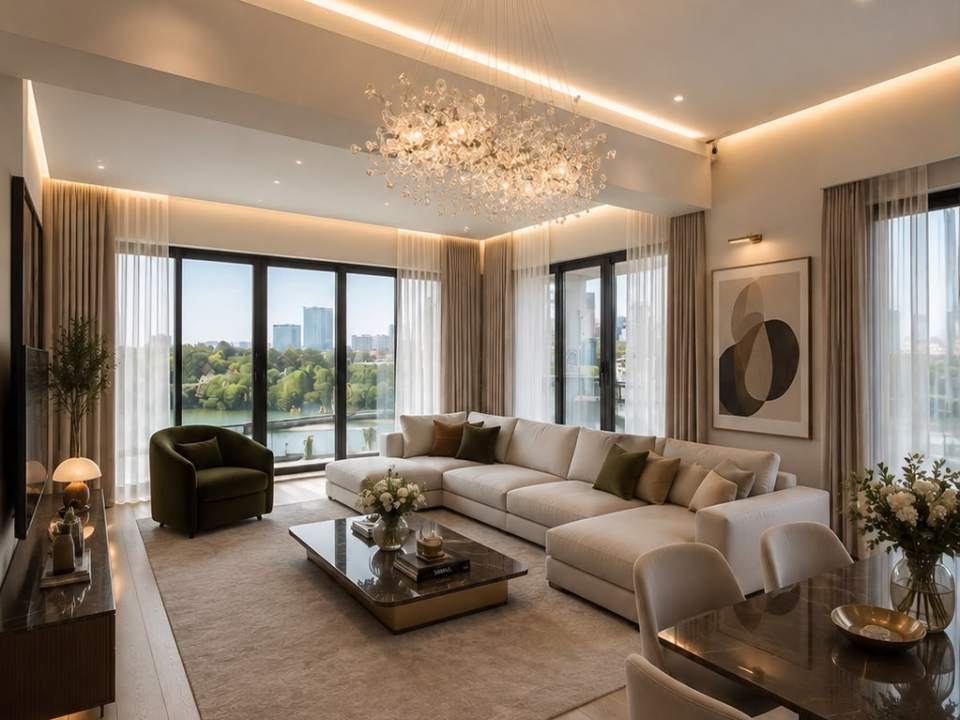 Apartament cu 3 camere de vânzare în BV Lake, Floreasca