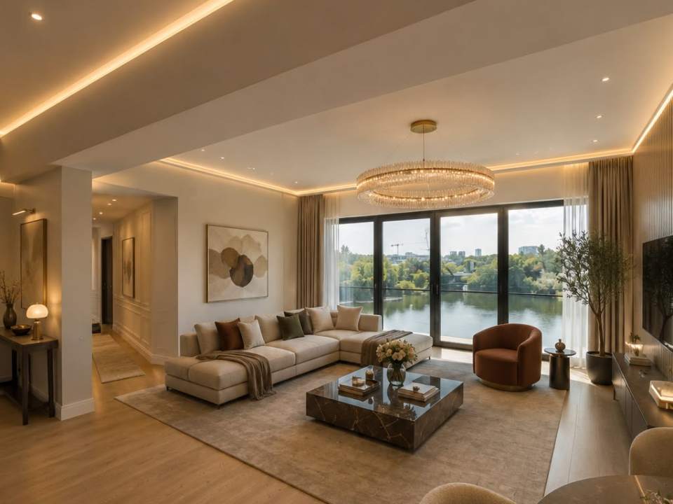 Apartament cu 3 camere de vânzare în BV Lake, Floreasca poza nr. 13