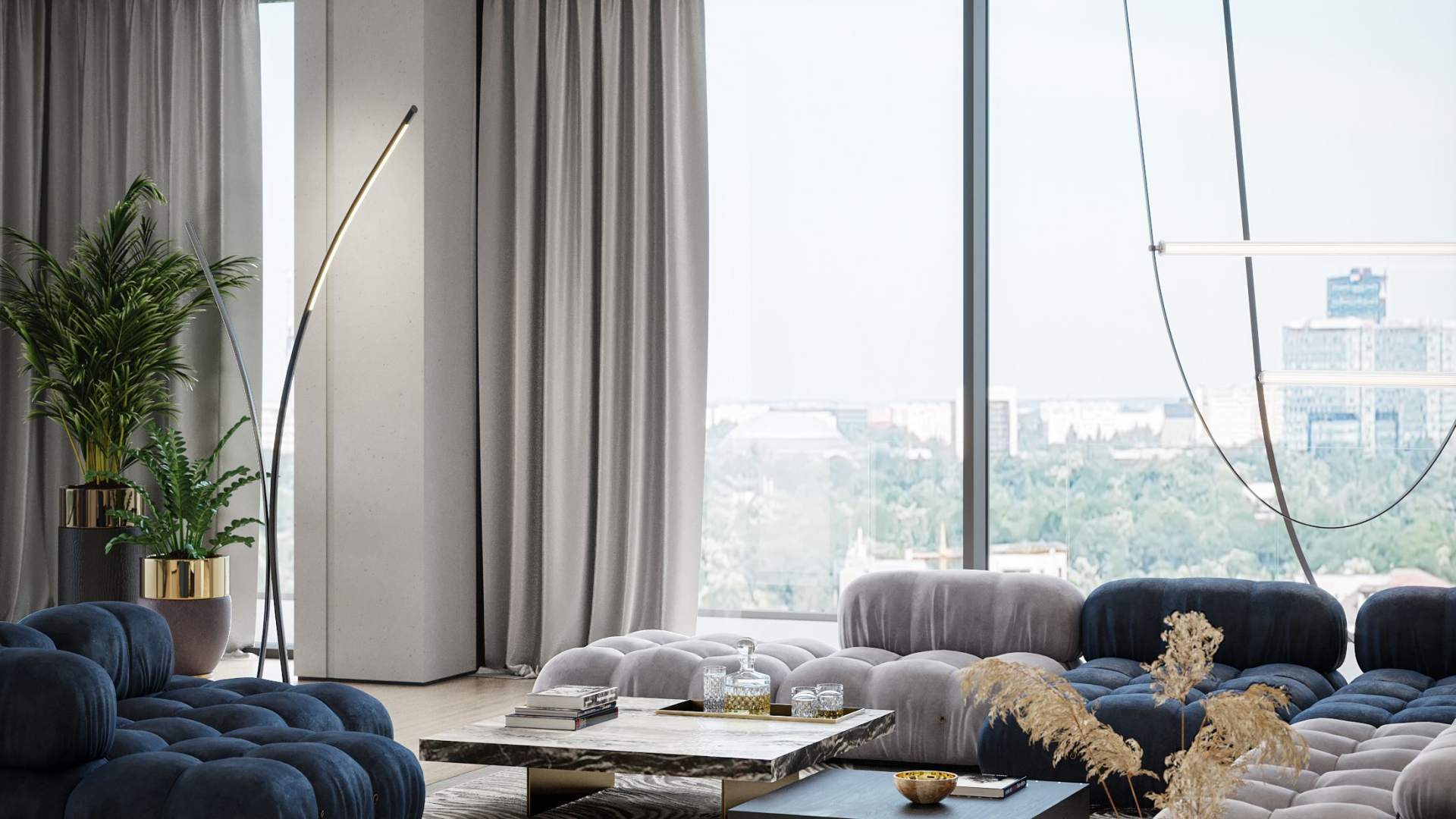 3 Bedroom Apartment For Sale In One Floreasca Towers, Floreasca, Sector 2