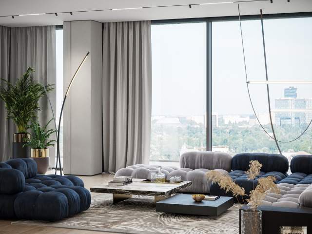 Apartament cu 3 camere de vânzare în One Floreasca Towers, Floreasca, București