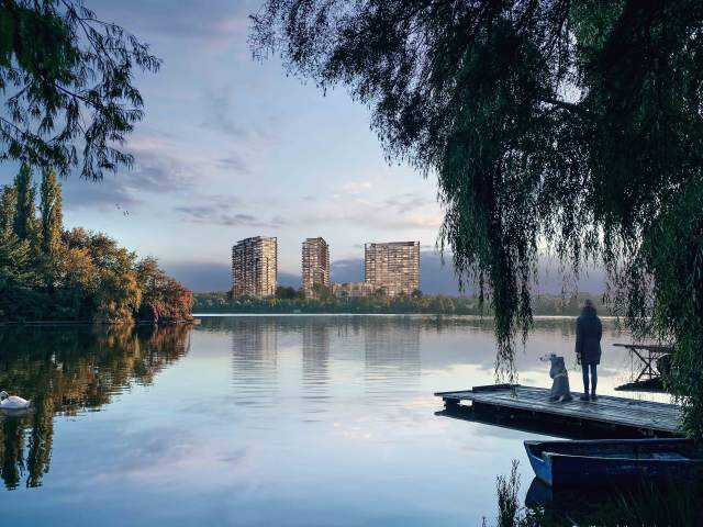 Spațiu comercial de 146,80 m² de vânzare în One High District, Pipera, București