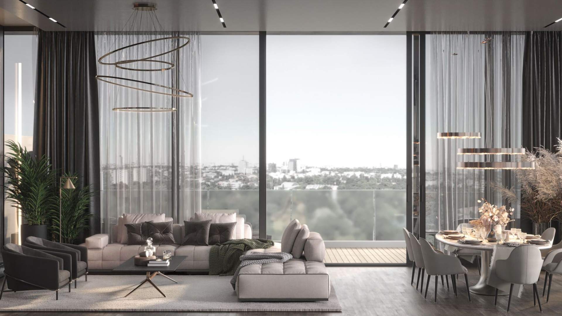 3 Bedroom Apartment For Sale In One Lake Club, Floreasca, Sector 2