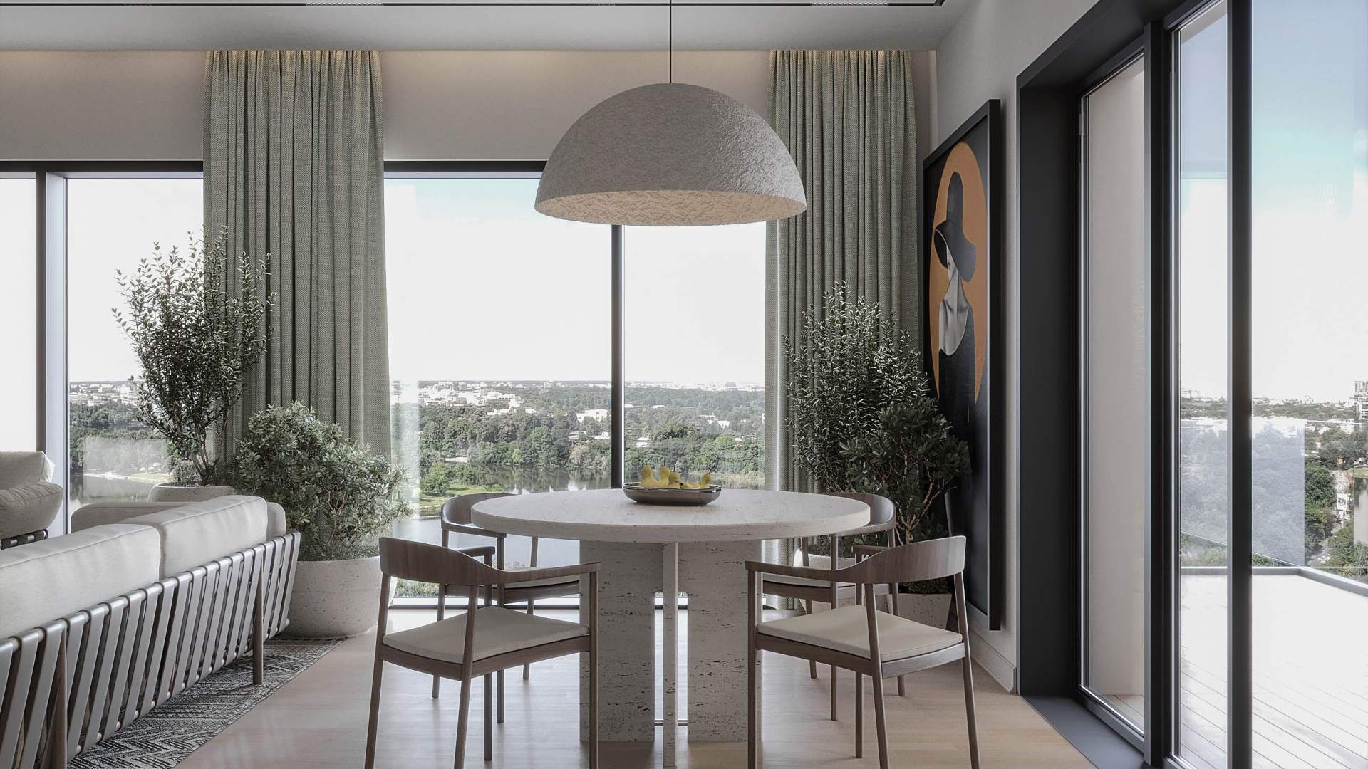 Apartament cu 2 camere de vânzare în One Lake Club, Floreasca, Sector 2