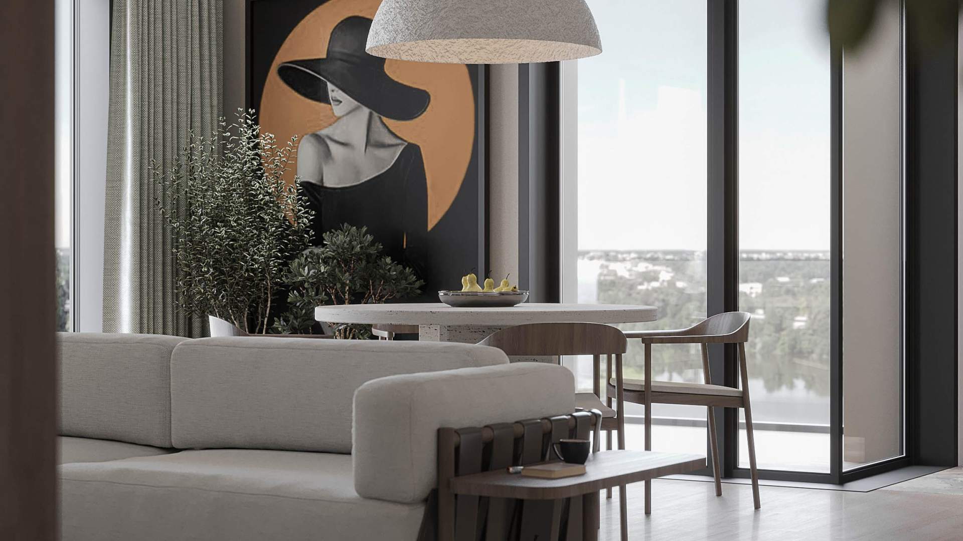 Apartament cu 3 camere de vânzare în One Lake Club, Floreasca, Sector 2