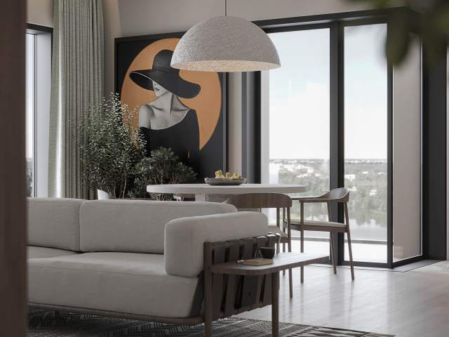 Apartament cu 3 camere de vânzare în One Lake Club, Floreasca, București