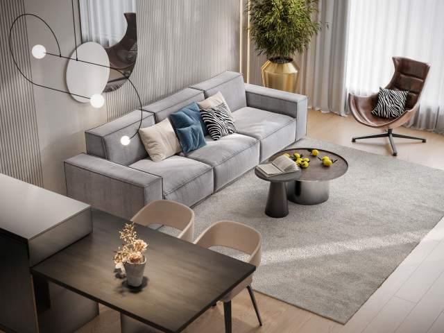2 Bedroom Apartment For Sale In One North Lofts, Pipera, Ilfov
