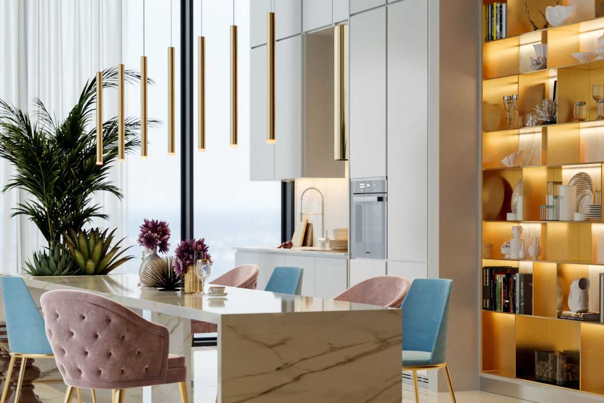 Apartament cu 3 camere de vânzare în One Peninsula