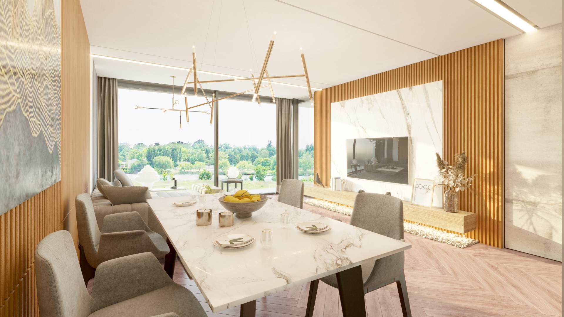 Luxury penthouse